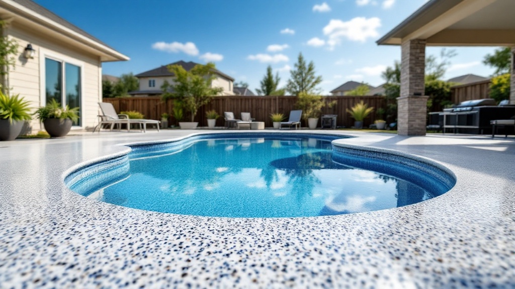 Pool deck coating in coastal climate